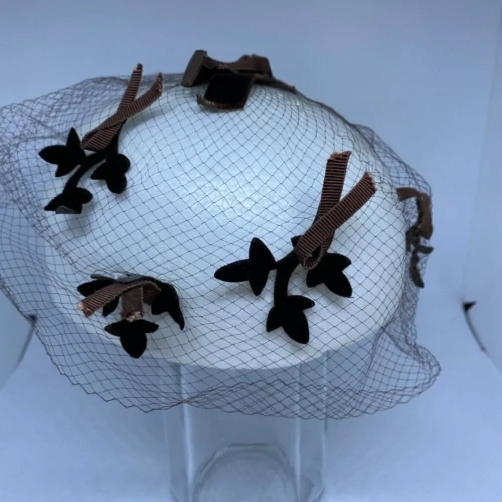 Vintage brown tulle